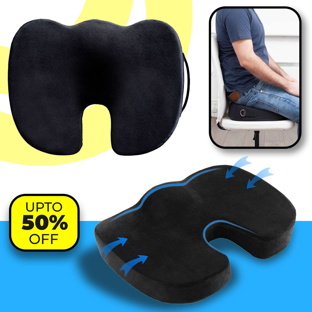 GDSAFS Premium Soft Hip Support Pillow, Soft Hip Support Pillow for Chair,  Soft Hip Support Cushion for Long Sitting, Ergonomic Non-Slip Hip Support